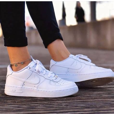 Womens White Air Force 1 Shoes (20) 